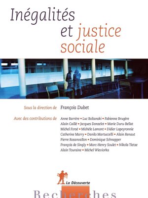 cover image of Inégalités et justice sociale